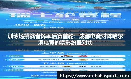 训练场挑战者杯季后赛首轮：成都电竞对阵哈尔滨电竞的精彩纷呈对决